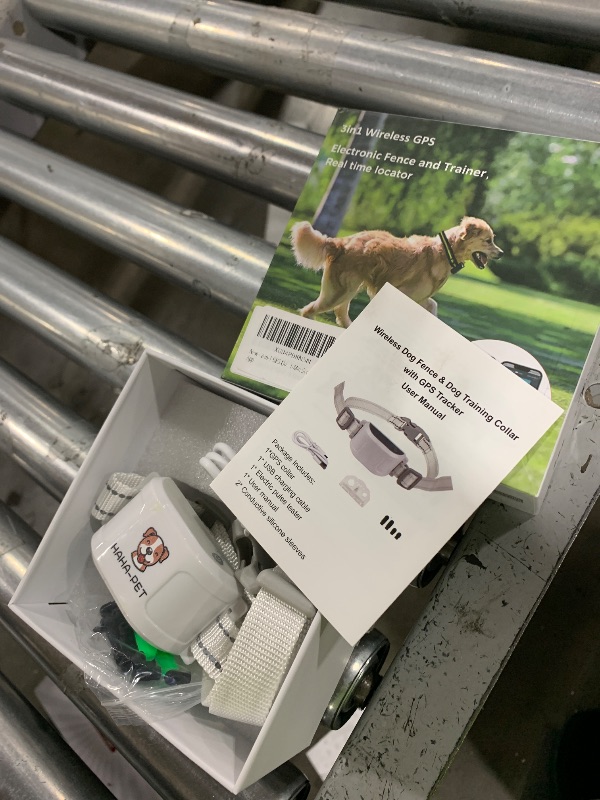Photo 1 of GPS Wireless Dog Fence & Training Collar – No Subscription, App Geo-Fence 3280ft, 60-164ft Bluetooth Training, 3 Correction Modes, Auto Sleep/ Wake, Long Battery Life, 3-Dog Support