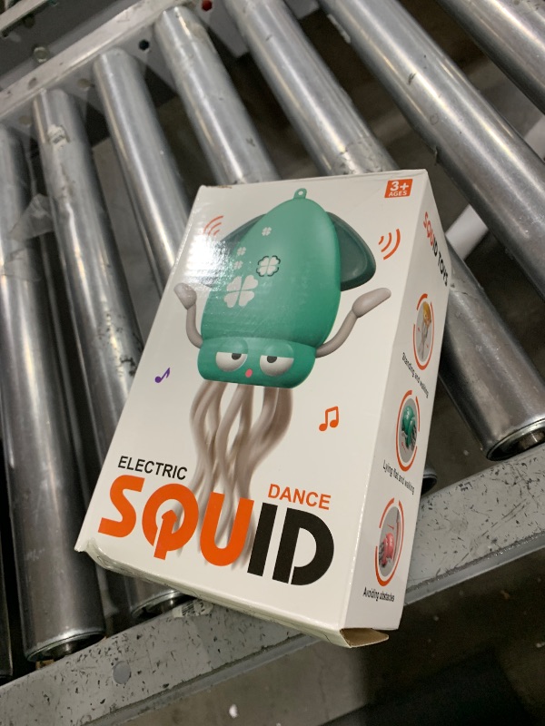 Photo 1 of XICVIC Dancing Squid Toddler Toys, Crawling Octopus Toy Birthday Gifts for Baby Boy and Girl