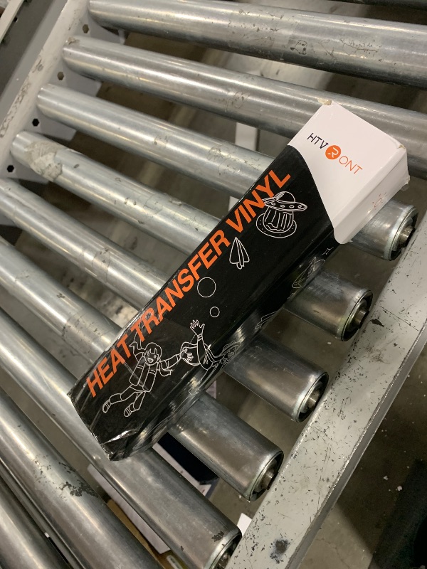 Photo 1 of HTVRONT Black HTV Heat Transfer Vinyl Rolls - 12" x 20ft Black Iron on Vinyl for Shirts, Iron on for All Cutting Machines - Easy to Cut & Weed for Craft Heat Vinyl Design