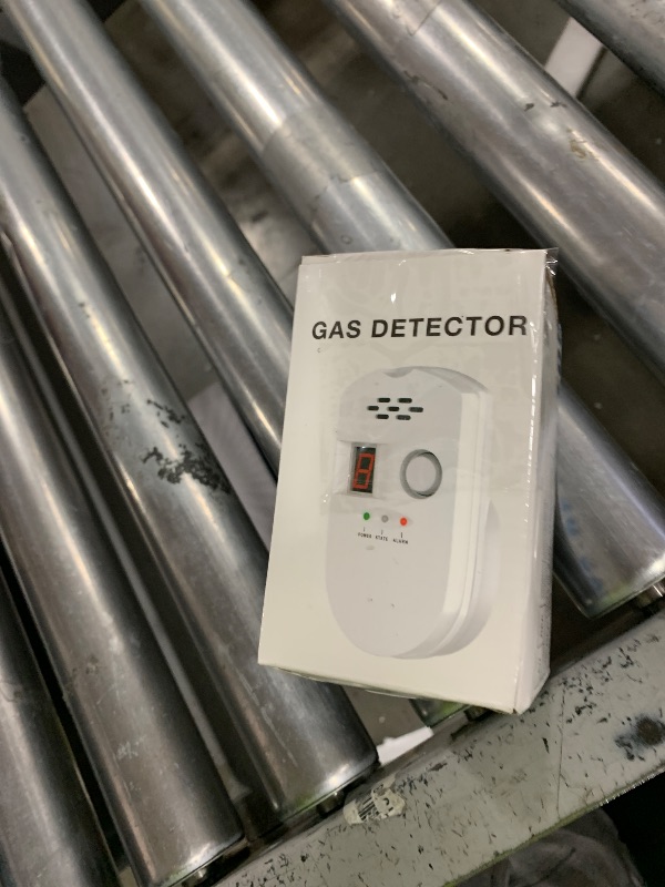 Photo 1 of HSTMYFS Natural Gas Leak Detector, Plug-in Propane Natural Gas Detector for Home Kitchen RV, Combustible & Explosive Gas Alarm for LPG, LNG, Methane (AC Power)