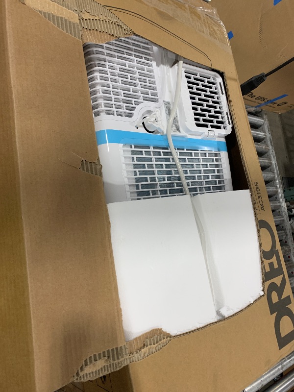 Photo 1 of Dreo Portable Air Conditioners, 10,000 BTU Air Conditioner for Bedroom with Drainage-free Cooling, 45dB Quiet, APP/Voice/Remote, 24h Timer with Fan & Dehumidifier, Smart AC Unit for Room Indoors