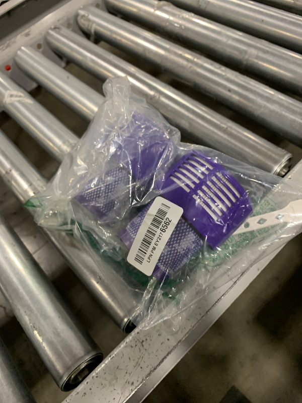 Photo 1 of V10 Filters for Dyson V10 Cyclone Series, V10 Animal, V10 Absolute, V10 Total Clean, SV12, Part no.969082-01, 2 Pack Filters and 1 Clean Brush