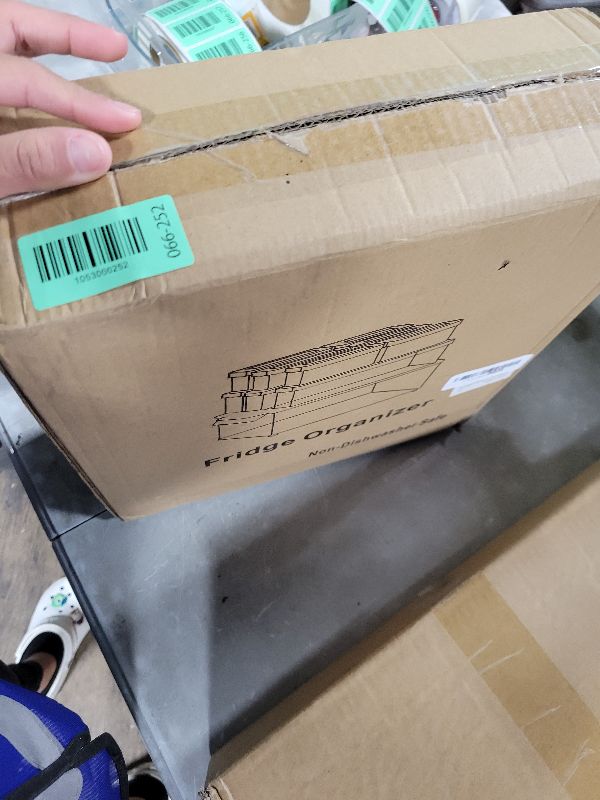 Photo 1 of 10 Pack Refrigerator Pantry Organizer Bins, Stackable Fridge Organizer Bins with Lids, Clear Plastic Food Storage Bins for Kitchen, Countertops, Cabinets, Fridge, Drinks, Fruits, Vegetable, Cereals