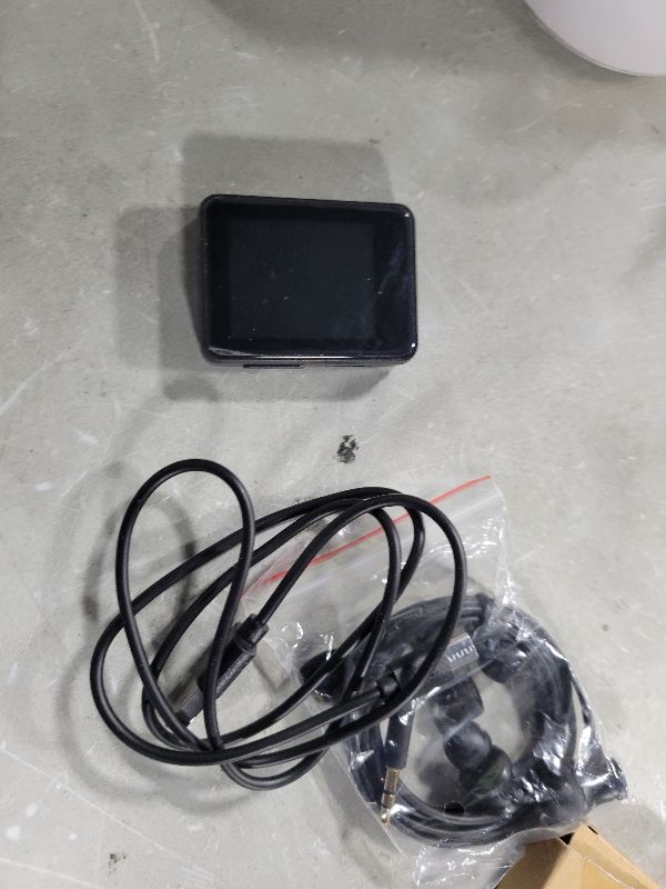 Photo 1 of 1.8 inch MP3 Player with Bluetooth, 32GB Digital Music Player for Kids, Portable Mini Bluetooth MP3 Player with Speaker Lossless Sound with FM Radio, Voice Recorder, Supports up to 512GB, Black