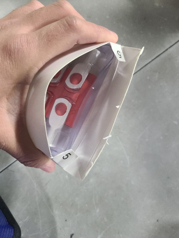 Photo 1 of 10pcs Sanuke 4 AWG - 3/8" Tinned Copper Wire Lugs Ring Terminals, Marine Grade Battery Cable Ends with 3:1 Dual Wall Adhesive Heat Shrink Tubing