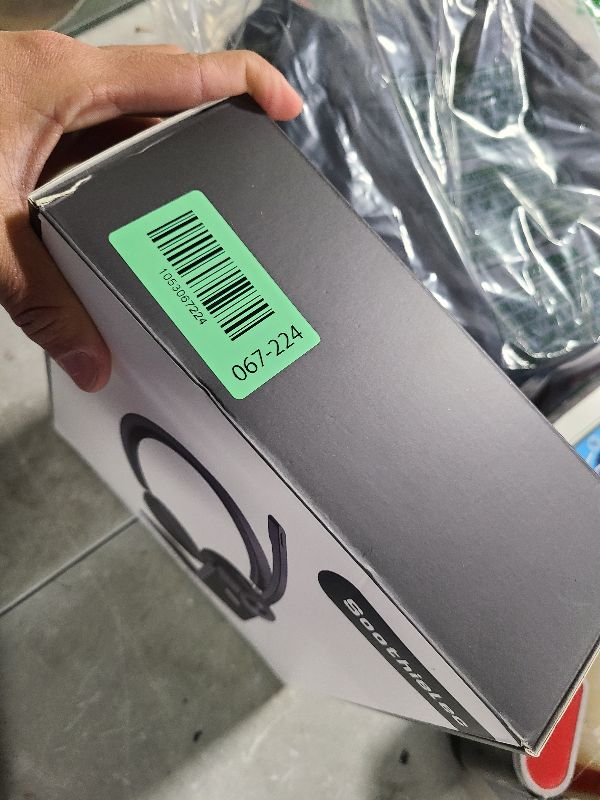 Photo 1 of (Upgraded Version) Wireless Headset, Bluetooth Headset with Noise Cancelling Microphone, Best Headphones with Mic Mute & USB Dongle for PC/Computer/Laptop/Cell Phones/Remote Work/Call Center