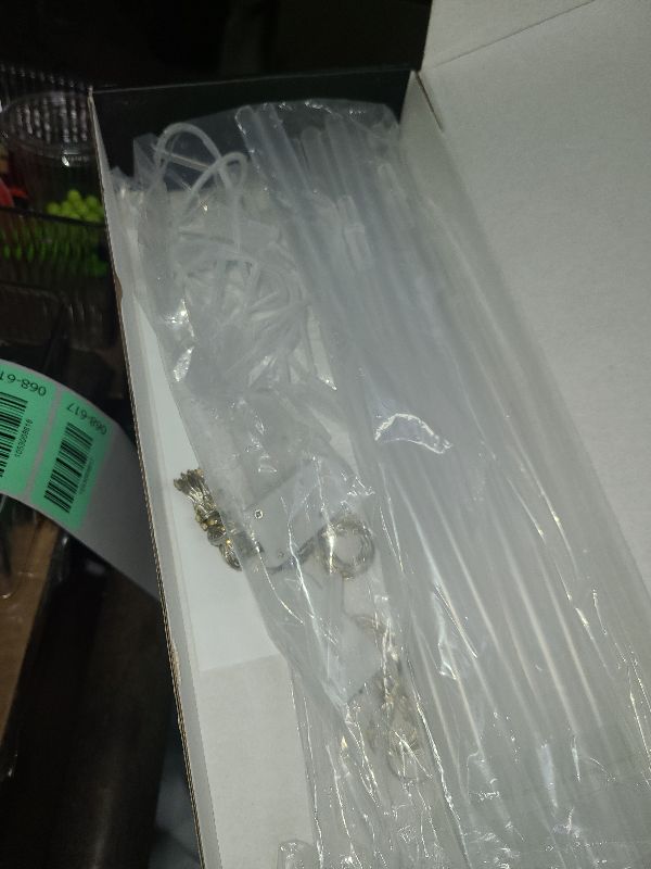 Photo 1 of 10 Pack Big Light Up BOBO Led Balloons with Sticks - Clear Balloons with Lights, Glow in the Dark, Flicker in the Daylight - Perfect Glow Party Supplies for Birthday, Wedding, Graduation, Warm White