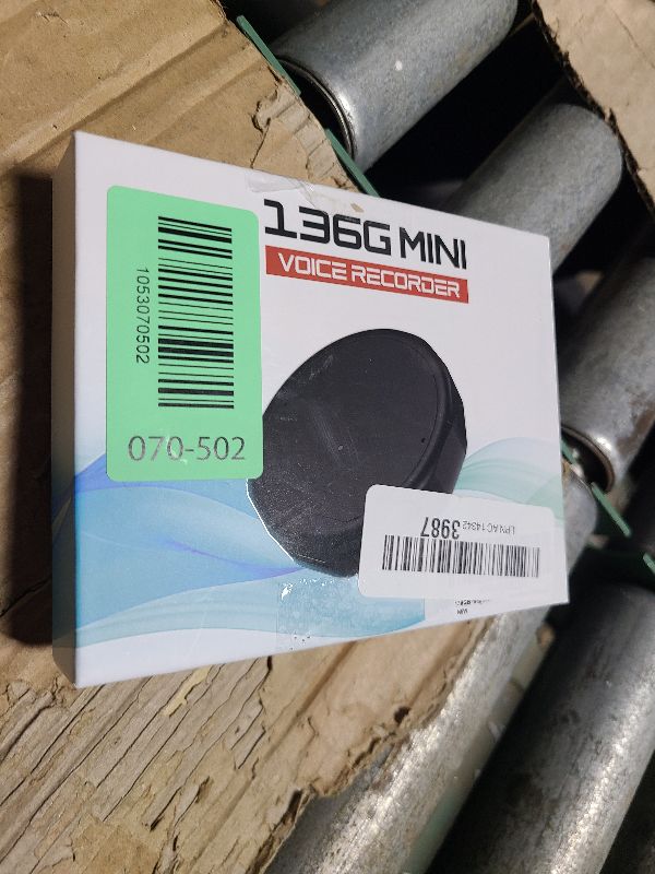 Photo 1 of 136GB Magnetic Voice Activated Recorder - Mulukusion 9800H Storage Voice Recorder with AI-Intelligent DSP 4.0 Noise Reduction, MP3 Records Recording Device for Lectures, Interviews, Meetings