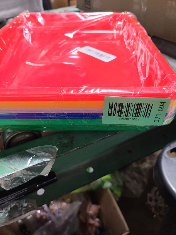 Photo 1 of 10 Pcs Plastic Art Trays,Multicolor Activity Tray Organizer Serving Tray for Crafts,DIY Projects,Painting,Beads,Organizing Supply