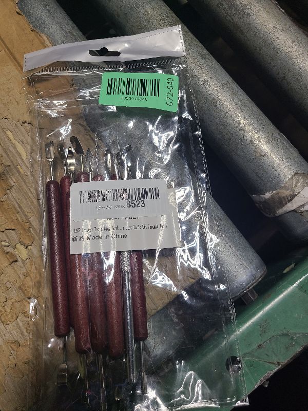 Photo 1 of 11PCS Clay Sculpting Tools Kit, Polymer Clay Tools for Pottery, Double-Head Ceramics Tool for Carving, Air Dry Clay, Pottery Kiln, Pottery Wheel, Shaping, Molding, Modeling, Adults, Students, Supplies