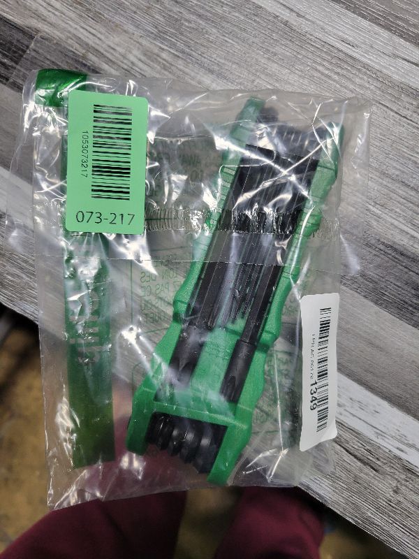 View 3 of 11-Piece Large Folding Torx Key Set (T9–T55), Heavy Duty Folding Star Wrench Set, Portable Compact Tool for Archery, Bike Repair, Furniture, and Basic Home Maintenance(Green)