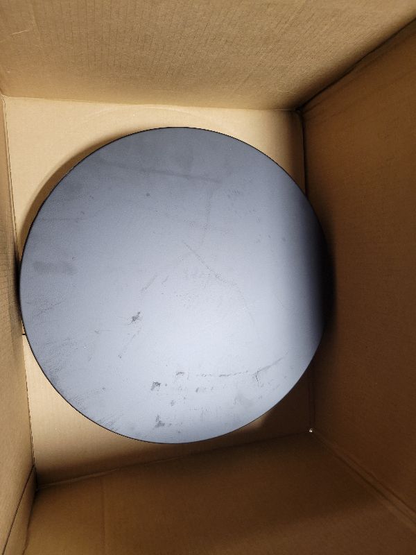 Photo 1 of Wenqik Cake Stand 18 Inch Round Metal Cupcake Dessert Wedding Cake Stand Cookies Display Holder Fruit Serving Tray for Table Wedding Birthday Anniversary Party(Black)