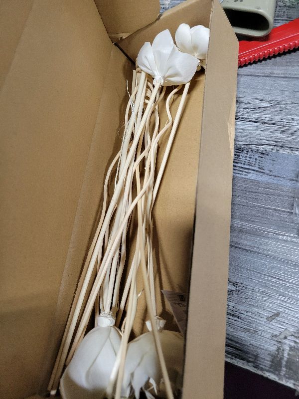 Photo 1 of 14Pcs Reed Diffuser Sticks Flowers, Reed Diffuser, Reed Diffuser Flower for Home Bedroom Decor