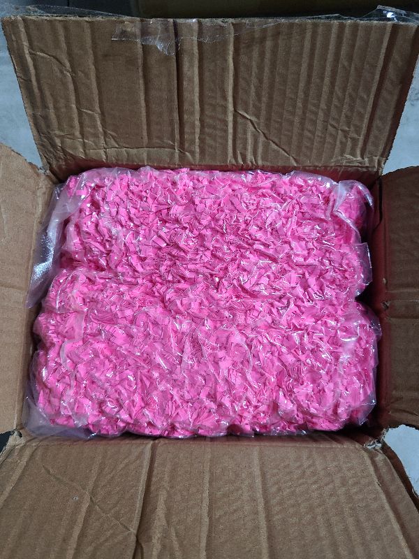 Photo 1 of 1LB Fluorescent Hot Pink Crinkle Cut Paper Shred Filler, Paper Shreds for Basket Fillers, Birthday, Gift Wrapping, Anniversary, Wedding, Halloween, Thanksgiving, Christmas Gift Decor Party Filler