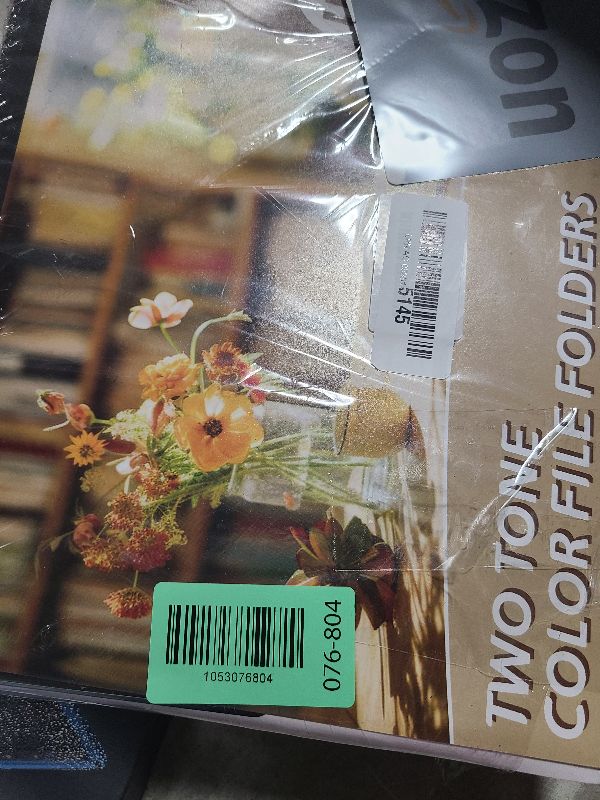 Photo 1 of 100 Packs Black File Folder,File Folders Letter Size,1/3-Cut Tabs,8.5x11 File Folders for Office,School and Home,Organizer File Folder