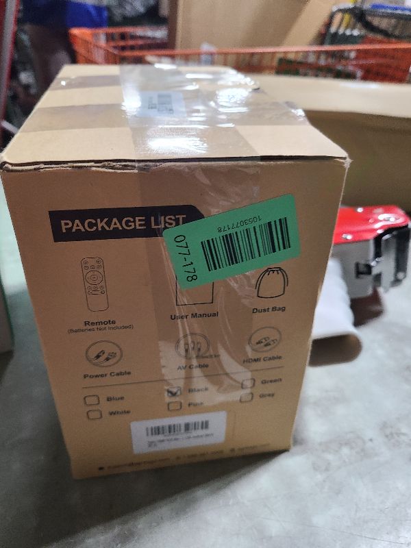 Photo 1 of [Electric Focus] Projector with WiFi and Bluetooth, Native 1080P 15,000 Lumens 4K Supported, Agreago Outdoor Movie Projector for Home Theater UP to 300", for iOS/Android/TV Stick/HDMI/USB