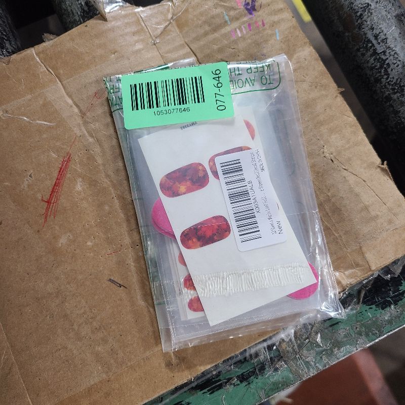 Photo 1 of 12 Sheets Fall Full Nail Wraps Stickers, Autumn Nail Polish Strips DIY Self-Adhesive Maple Leaf Nail Art Decals with 2 Piece Nail Files for Thanksgiving Party Decor (168 Pieces)