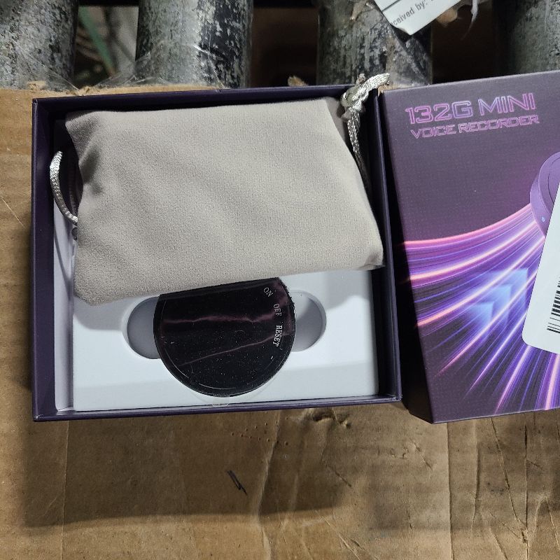 Photo 1 of 136GB Magnetic Voice Activated Recorder - Mulukusion 9800H Storage Voice Recorder with AI-Intelligent DSP 4.0 Noise Reduction, MP3 Records Recording Device for Lectures, Interviews, Meetings