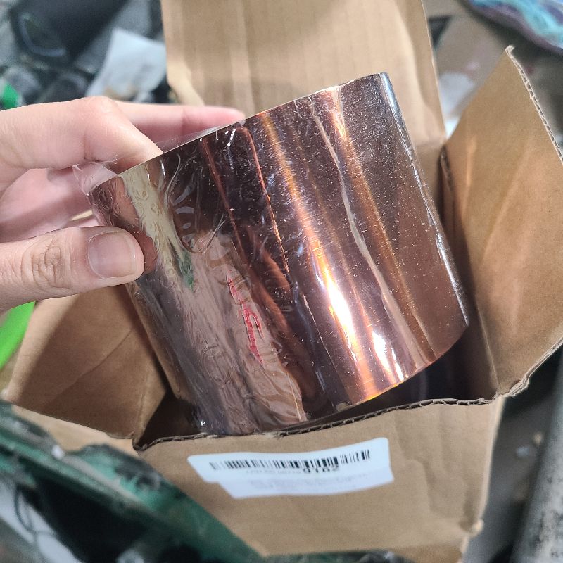 Photo 1 of 2 Rolls 75mm × 50m (164ft) Sublimation Tape Heat Transfer Tape, Heat Resistant Tape Sublimation Bulk, Brown Heat Transfer Tape for Sublimation Press Electronic Soldering Insulation, No Residue