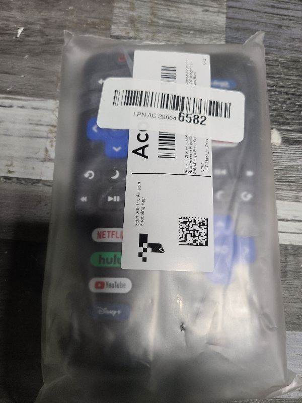 Photo 1 of (Pack of 2) Replacement Remote Control Only for Roku TV, Compatible for TCL Roku/Hisense Roku/Onn Roku/Sharp Roku/Element Roku/Westinghouse Roku/Philips Roku Smart TVs (Not for Roku Stick and Box)