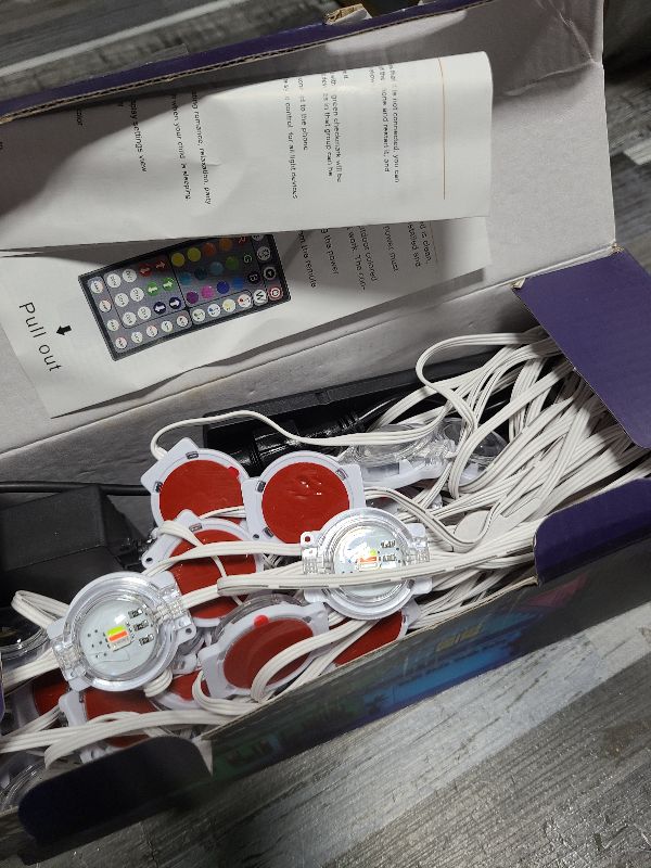 Photo 1 of 150FT Permanent Outdoor RGB Lights - Waterproof Smart LED Eaves Lights with App/Remote Control, Music Sync & DIY Scenes, Perfect for Christmas, Halloween, Parties & Daily Decor, Ideal for House Roof