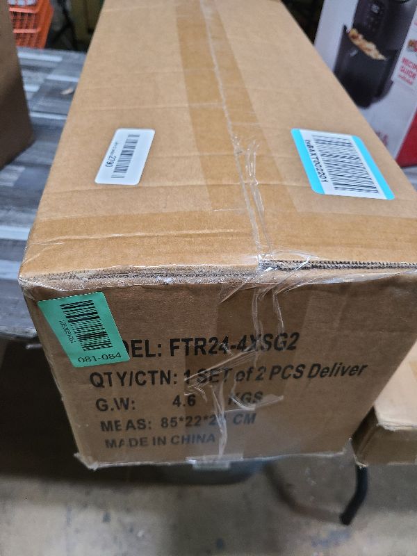 Photo 1 of 2 Pack 4 Ft Snow Flocked Christmas Entrance Tree in Pot Base with Timer 8 Mode 60 Warm White and Colorful Change Lights 12 Pine Cone Battery Operated for Porch Front Door Entryway Home