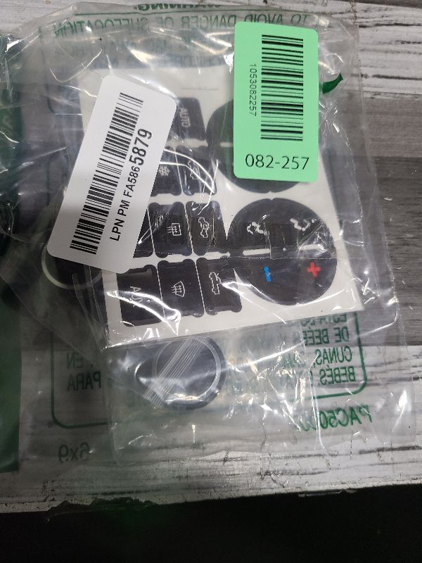 Photo 1 of 2 Packs Rear Radio Volume Control Knob with AC Dash Button Sticker Repair Kit (2 Packs) for GM 22912547 and Compatible with 07-14 Chevrolet Chevy GMC Buick Cadillac