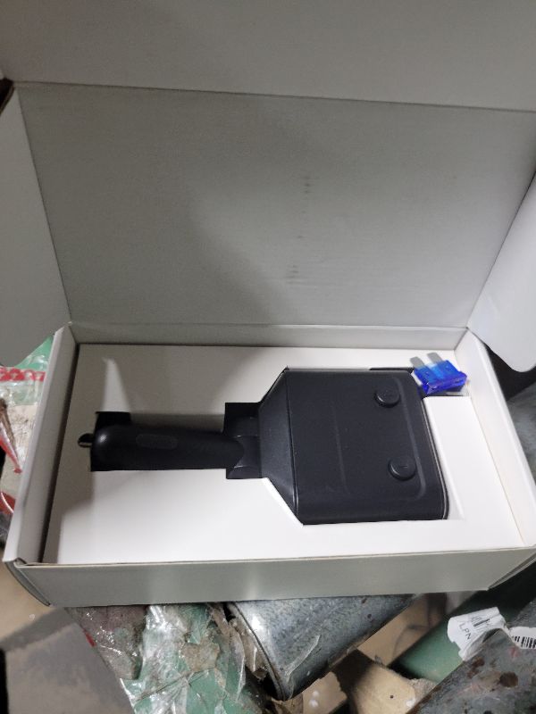 Photo 1 of 180W Retractable Car Charger Cigarette Lighter Splitter, 5 in 1 USB Fast Car Phone Charger with Retractable Cable 2 USB Ports, 2 Cigarette Lighter Socket with Separate Switch LED Voltmeter