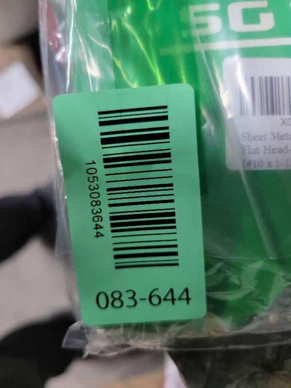 Photo 1 of #10 x 1-1/2" Sheet Metal Screws 100Pcs 410 Stainless Steel Flat Head Fast Self Tapping Screws Black Oxide by SG TZH