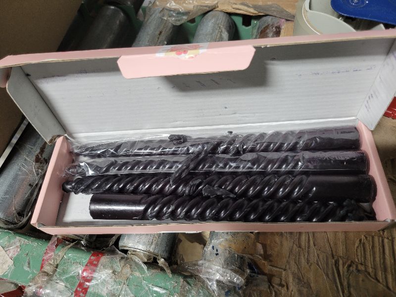 Photo 1 of 10 Inch Black Spiral Taper Candles for Dinner Party Halloween Home Decoration, 4 Pack Twisted Candlesticks for Wiccan Rituals Funeral and Memorial Services