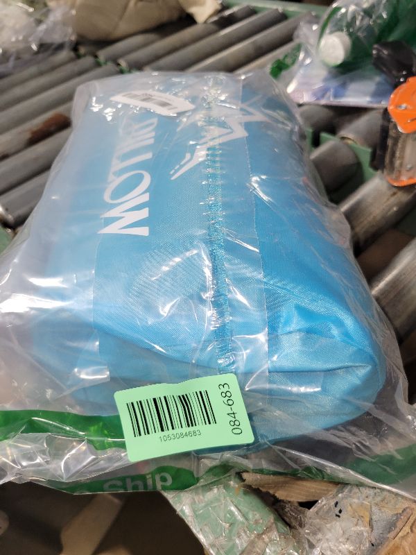 Photo 1 of 1 MIDDLE ONE Travel Pillow for Sleeping Camping, Memory Foam Small Pillow with Breathable Cover for Backpacking, Airplane, Car (15.5 X 12 Inch)