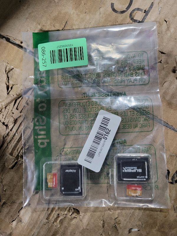 Photo 1 of 2 Pack TF Card 8GB with Adapter, High Speed Memory Card, UHS-I C10 A1 Memory TF Card for Tablet/Mobile Phone/Camera/Car Audio/Game Console (TF162 Red Gold 8GB)