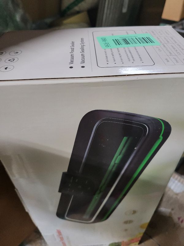 Photo 1 of [Updated 2025] Vixino Vacuum Sealer, Tempered Glass Panel/Viewing Window/Touch Control/Automatic Lift Chamber Design, 95Kpa 8-in-1 Multifunctional Vacuum Sealer for Food, 40 Bags and Accessory Tubing