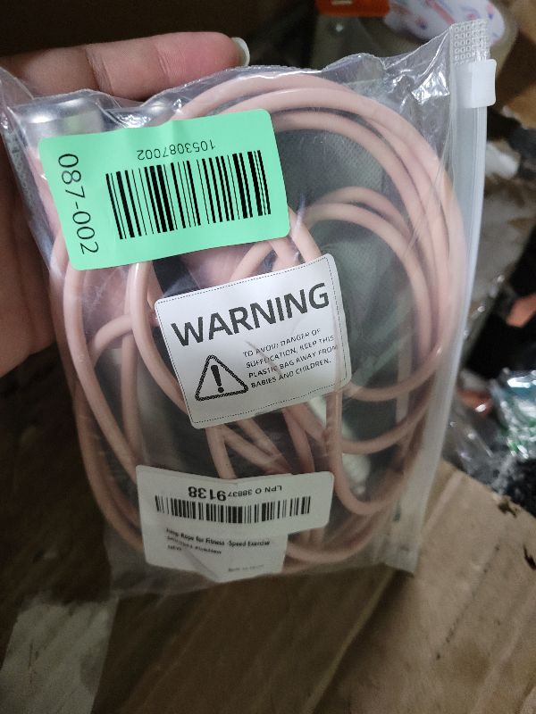 Photo 1 of ????? ???? ???? ??? ??????? - Skipping Rope for Women Men Exercise with Adjustable Length Jumping Rope and Alloy & Silicone Handles Suitable for Workout Boxing Home Gym