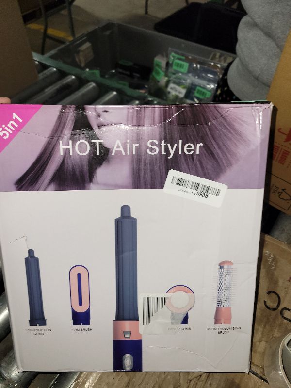 View 3 of 2 in 1 Hair Straightener & Curler Iron for Long Hair, Instant Heat Up, Adjustable Temperature, Tangle Free Cord for All Hair Types