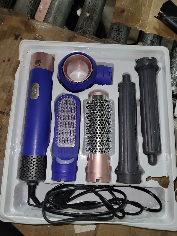 View 2 of 2 in 1 Hair Straightener & Curler Iron for Long Hair, Instant Heat Up, Adjustable Temperature, Tangle Free Cord for All Hair Types