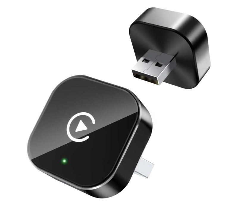 Photo 1 of 2026 Wireless CarPlay Adapter for Apple iPhone ?Android,Plug and Play,Small Size,Wireless Adapter for CarPlay?Android,Fast and Stable Connection