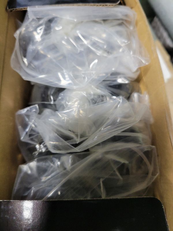 Photo 1 of 10 Pack Two-Piece 19mm Sleeve Wheel Lug Nuts Fit for Heavy Duty Semi Trucks with Hub Piloted Steel Dual Wheels, M22-1.5 Flanged, 33mm Hex, 26mm Bolt Hole, Black, Torque 500-550 ft-lbs