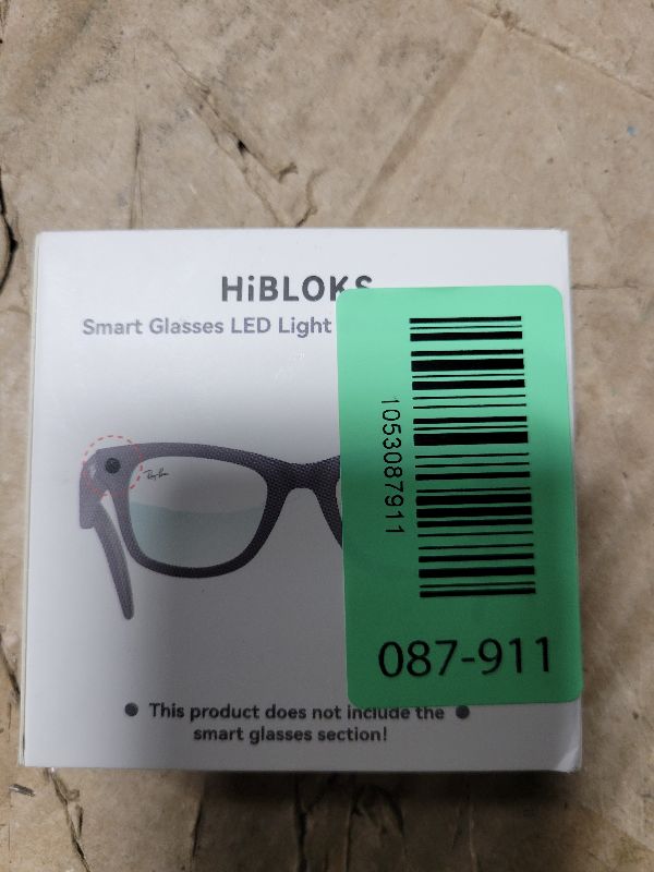 Photo 1 of 12Pcs LED Light Blocking Stickers Compatible with Ray-Ban Meta Wayfarer/Skyler/Headliner (Gen 2) & Oakley Meta HSTN Smart Glasses Accessories, Low-Tack Restickable Blackout LED Light Covers Sticker