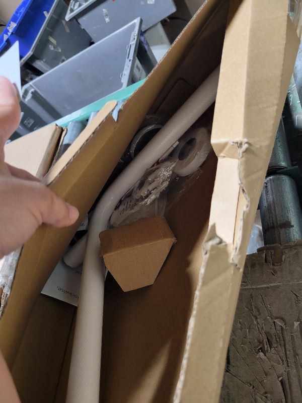 Photo 1 of 16x16 Inch Angled Shower Grab Bar, Munzong Anti Slip White Bathroom Grab Bar, L-Shaped Knurled Balance Bar, Inside Corner Grab Bar,Safety Hand Rail Support Handicap Elderly Senior Assist Bath Handle