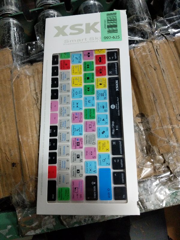 Photo 1 of XSKN Magic Keyboard Premiere Pro Shortcuts Silicone Keyboard Cover Skin for 2015 Released Magic Keyboard A1644 MLA22LL/A (US Version)