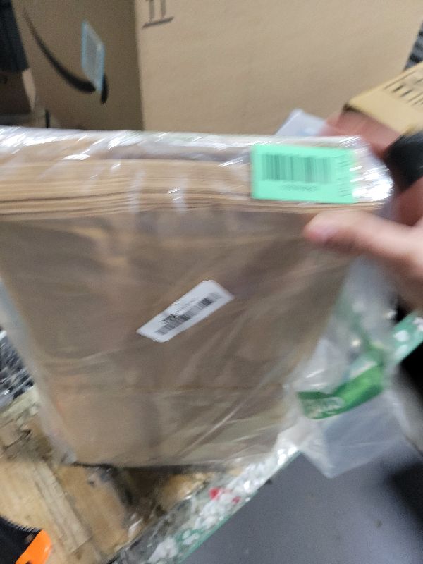 Photo 1 of 110 Pack Bread Bags for Homemade Bread 13.8" x 8.3" x 3.55",Sourdough Paper Bread Bags With Window,125 sealing stickers A Large Bakery Bags Used for Storage Bread Cookies & Snacks