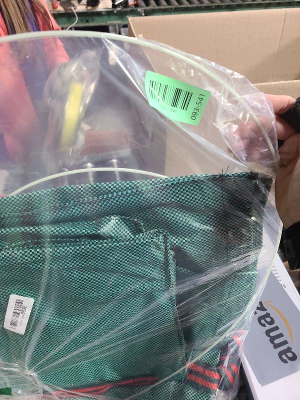 Photo 1 of 2 Pack 53 Gallon Reusable Yard Waste Bags, Dustpan-Type Lawn Bags, Collapsible Heavy Duty Leaf Bags, Standable Garden Waste Bags for Collecting Leaves, Lawn Grass, Clippings and Branches