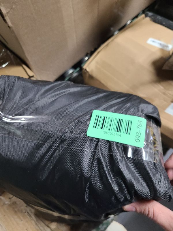 Photo 1 of 18Ft Round Pool Cover - Solar Covers for Above Ground Pools, Oxford Fabric Pool Covers for Above Ground Pools with Winch and Cable, Waterproof and Dustproof Swimming Pool Cover