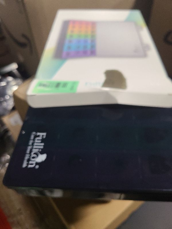 Photo 1 of Extra Large Weekly Pill Organizer 4 Times a Day, Fullicon XXL Large Pill Box, 7 Day Medicine Organizer, Black Pill case for Vitamin/Fish Oil/Supplements