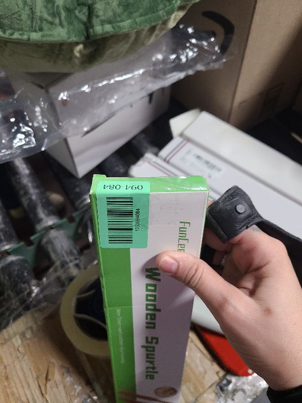 Photo 1 of 2 Pack Wooden Spurtle for Sourdough Starter, Mixing, Reaching Bottom of Jar, Dough Whisk, Long Handle Jar Spatula, Spurtles Kitchen Tools Teak Wood Kitchen Utensils kit for Baking, Cooking