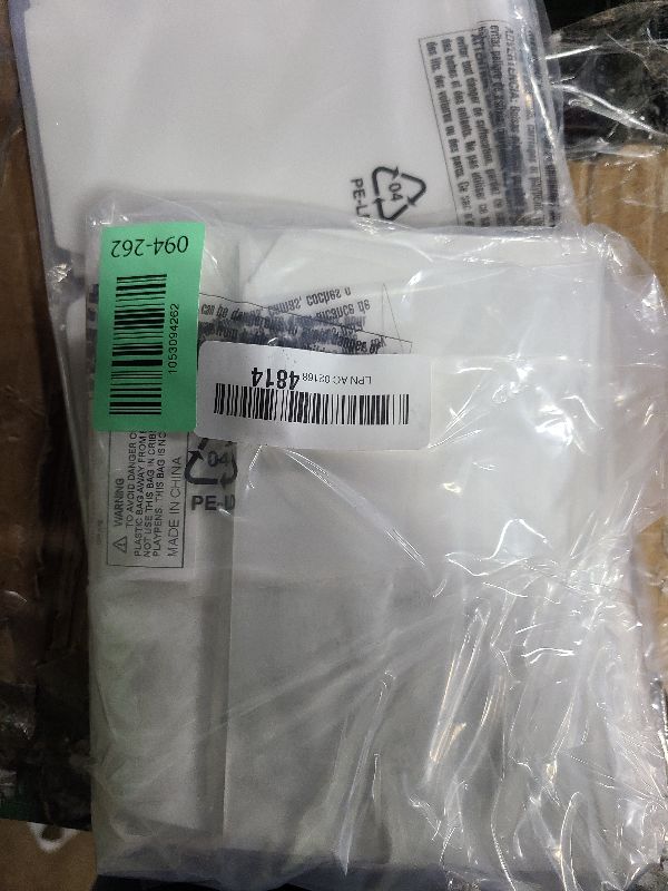 Photo 1 of 100-pack 4x6 Inches White Kraft Paper Bags for Bakery Cookies Treats Snacks Sandwiches Popcorn Small Gift bag