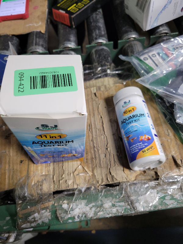 Photo 1 of 11 in 1 - Aquarium Test Strips | 950 Tests - 150 Strips | Fish Tank Aquariums Water Test Kit & ebook | Aquarium Thermometer | Fish Tank Water Testing Kit Includes 50 Ammonia Strips | Versatile Usage