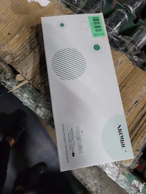 Photo 1 of NIRMIRO 3 Pack Pocket Notebook Journals, Small Notepad Notebooks for Note Taking, A6 Mini Note pads with Pen Holder, 408 Lined Pages, 3.7" x 5.7", Black, Brown, Blue