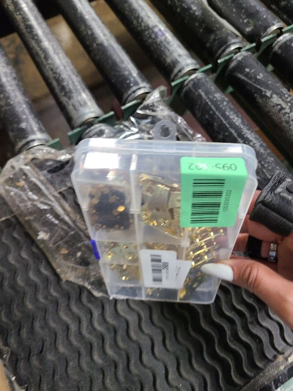 Photo 1 of 125 Pcs Heavy Duty Picture Hanging Kit With Nails for Wooden/Drywall - Professional Hangers for Canvas, Office Pictures, Clock, House Decoration - Holds 10-100 lbs